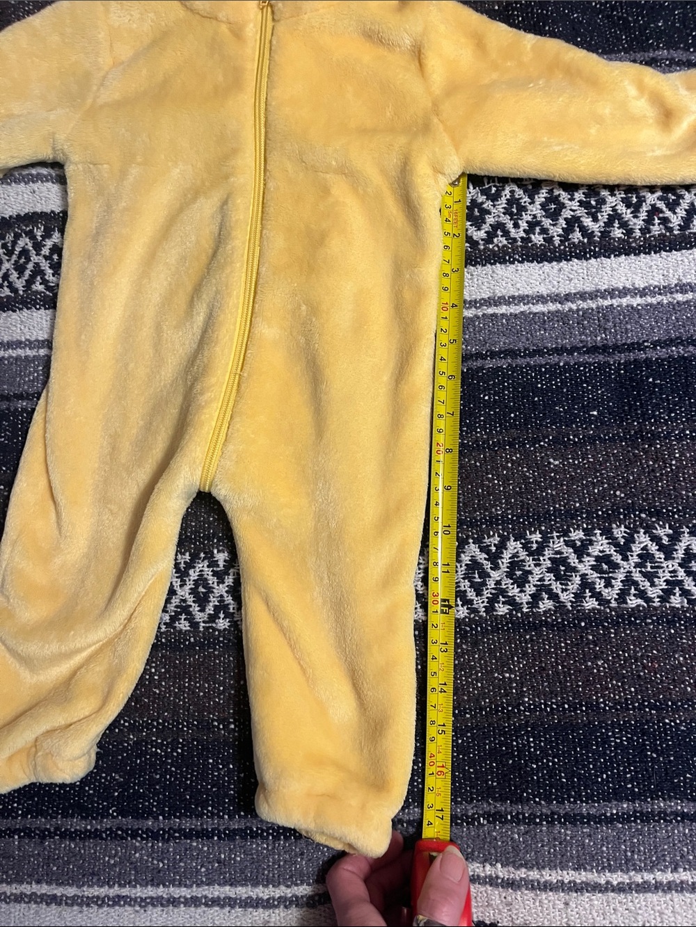 Toddlers Pikachu plush romper. EUC - Picture 5 of 8